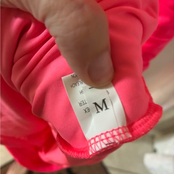 Vibrant Pink Ruched Dress - Picture 3 of 4